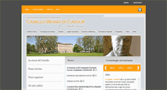 Desktop Screenshot of camillocavour.com